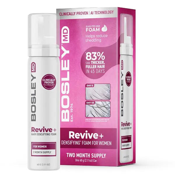 BosleyMD Women's Revive + Densifying Treatment Foam 60-Day Supply, 2.11 oz Bosley MD
